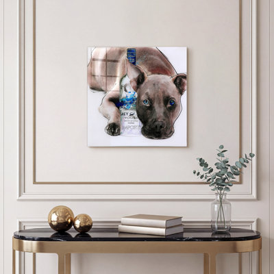 « i like my like », impression sur verre