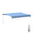 Retractable Motorized Patio Awning – Black Frame-99487780-99487779