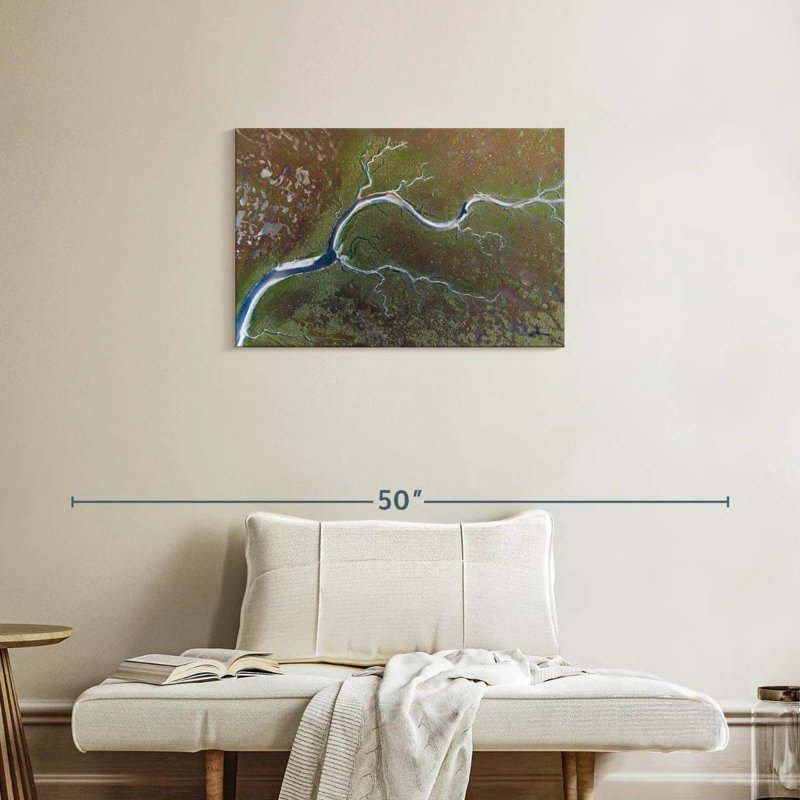 Alvord Salt Marsh, 20" H x 30" W