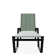 Holna Outdoor Rust-Resistant Metal Chaise Lounge