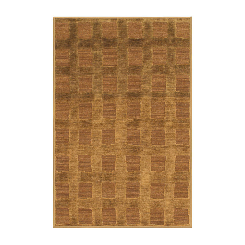 Tapis abstrait moderne 1457, Rectangle 2 pi x 4 pi