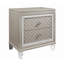 Table de chevet Cross Glam Champagne
