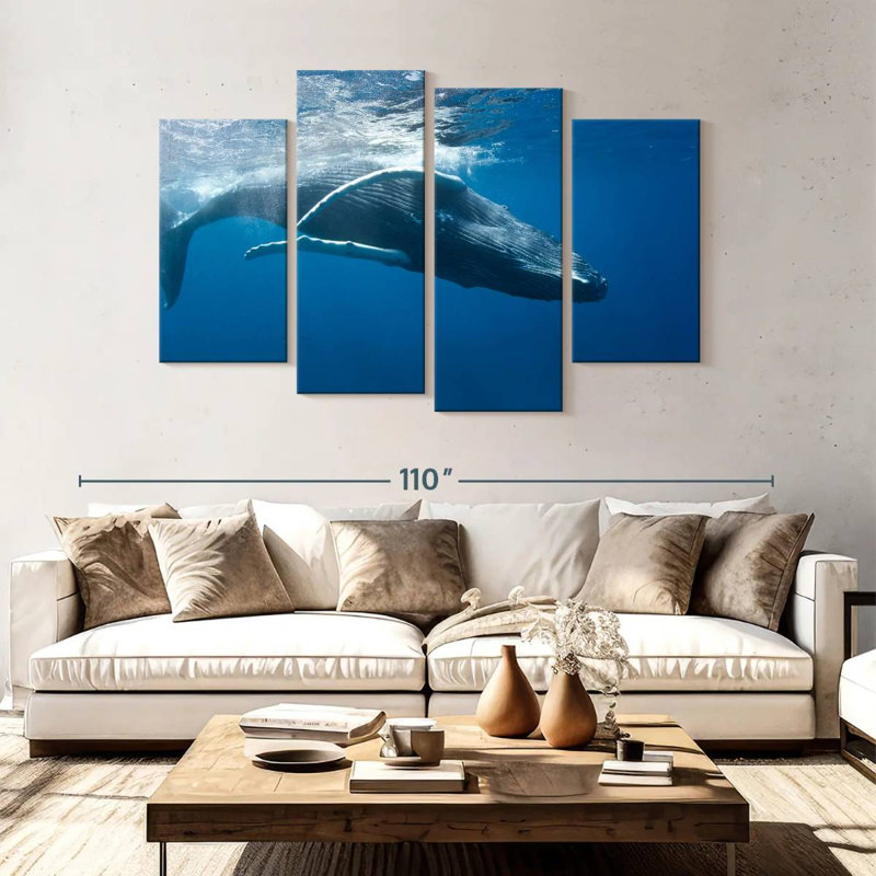 Brampt Humpback Whale, 54'' H x 84'' W