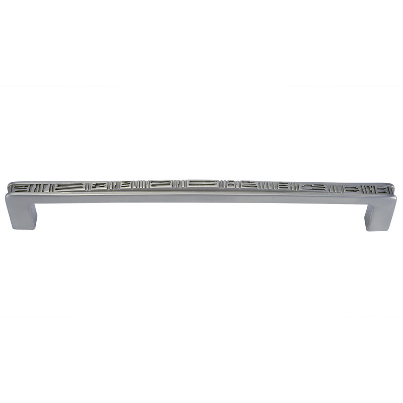 AMSTERDAM PULL IN PLATE, 8", Satin Nickel