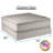 Alwyn Home Amberboi 12'' Plush Innerspring Mattress and Bed Frame Box Spring-1607903865