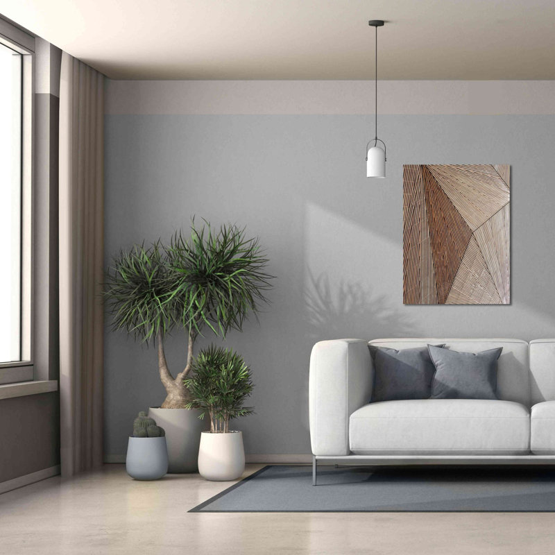 «Wooden Structure» par Design Fabrikken, estampe numérique sur toile, H 34 po x l 26 po x P 1,5 po