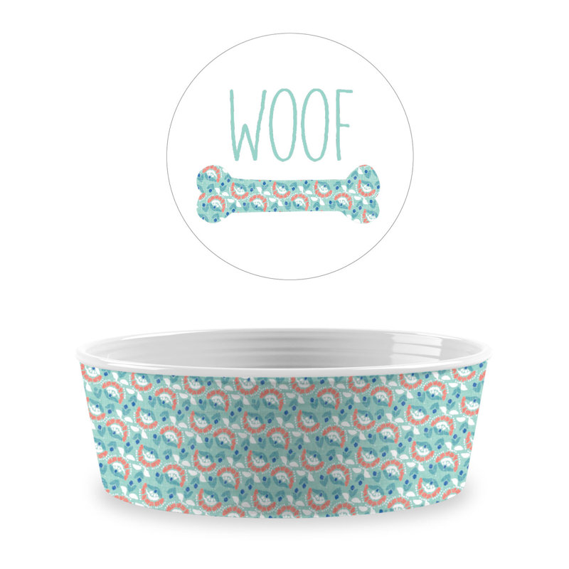 Flower Fields Anti-Skid Pet Bowl