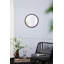 Miroir mural 20 "x 20" avec cadre en bois et finition noyer