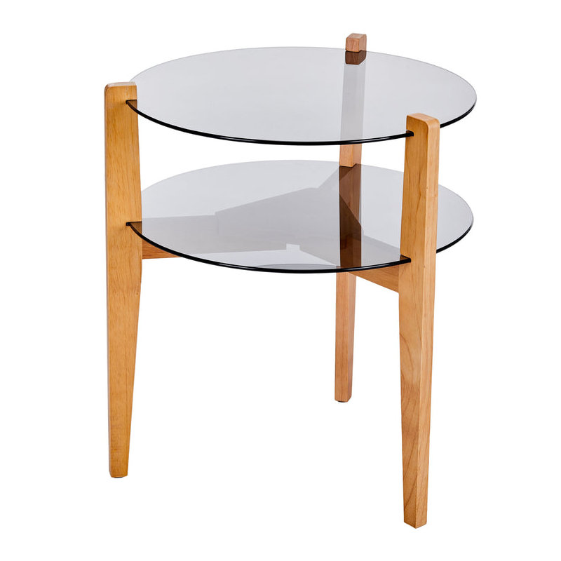 Table d'appoint moderne Magnum, Naturel