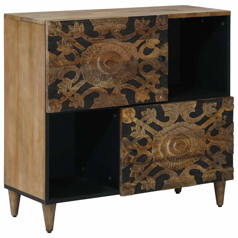 80cm Solid Wood Sideboard