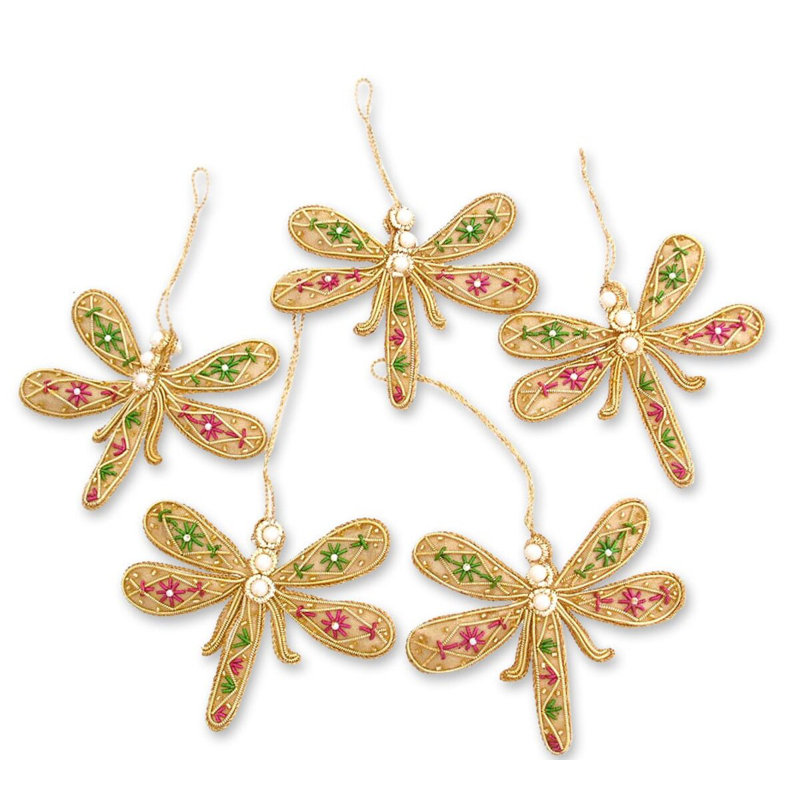 Ensemble d’ornement en forme de fêtes magic libellule