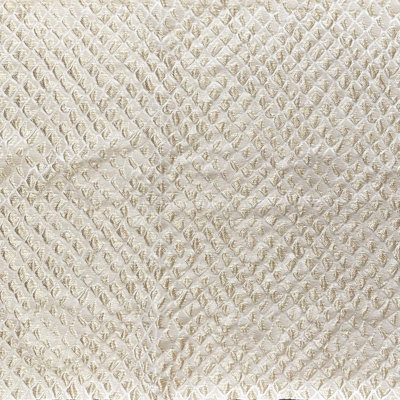 Halpern Fabric | Shiny Diamond Embossed Jacquard Fabric | Drapery & Curtain Fabric