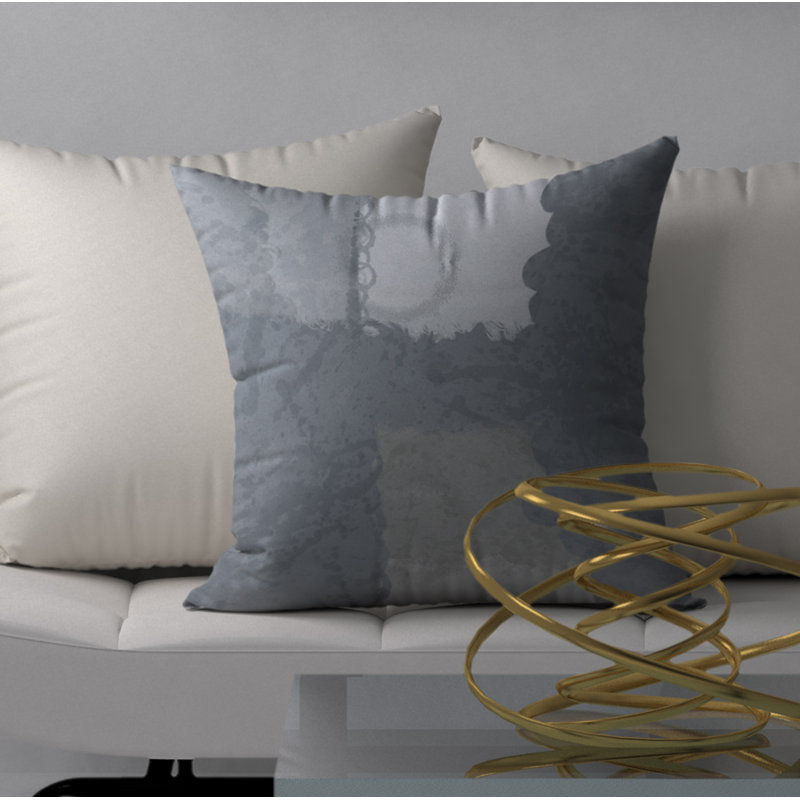  Housse et insert de coussin décoratif décoratif tendance, 18" x 18"