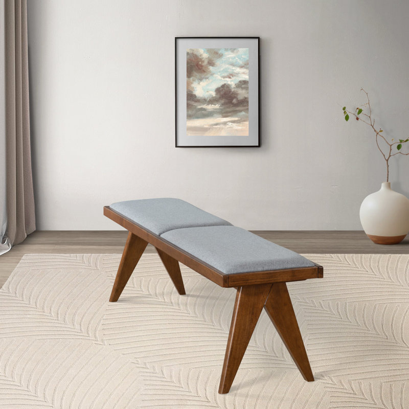 Swader Fabric Upholstered Bench