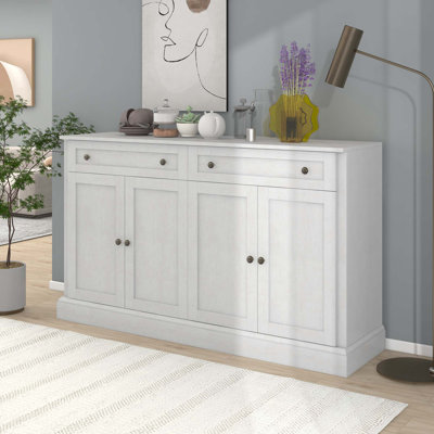 Kitchen Sideboard Storage Buffet Cabinet With Adjustable Shelves by George Oliver