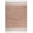 Ormiston Hand Woven Cotton Pile Striped Rug-983251620