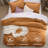 Bedsure Microfiber Duvet Cover King Size - Prewashed Cotton-Like Extra Soft Bedding Set (Set of 3)-920338778-907706782
