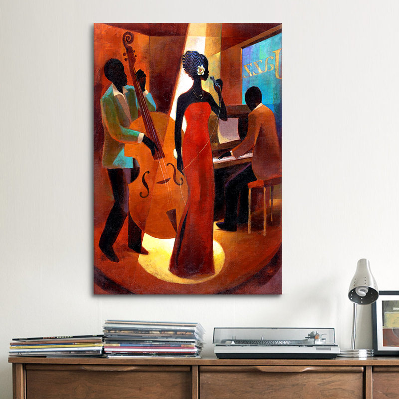 « In a Sentimental Mood », reproduction d'art sur toile, H 18 po x l 12 po, Toile tendue, Sans cadre