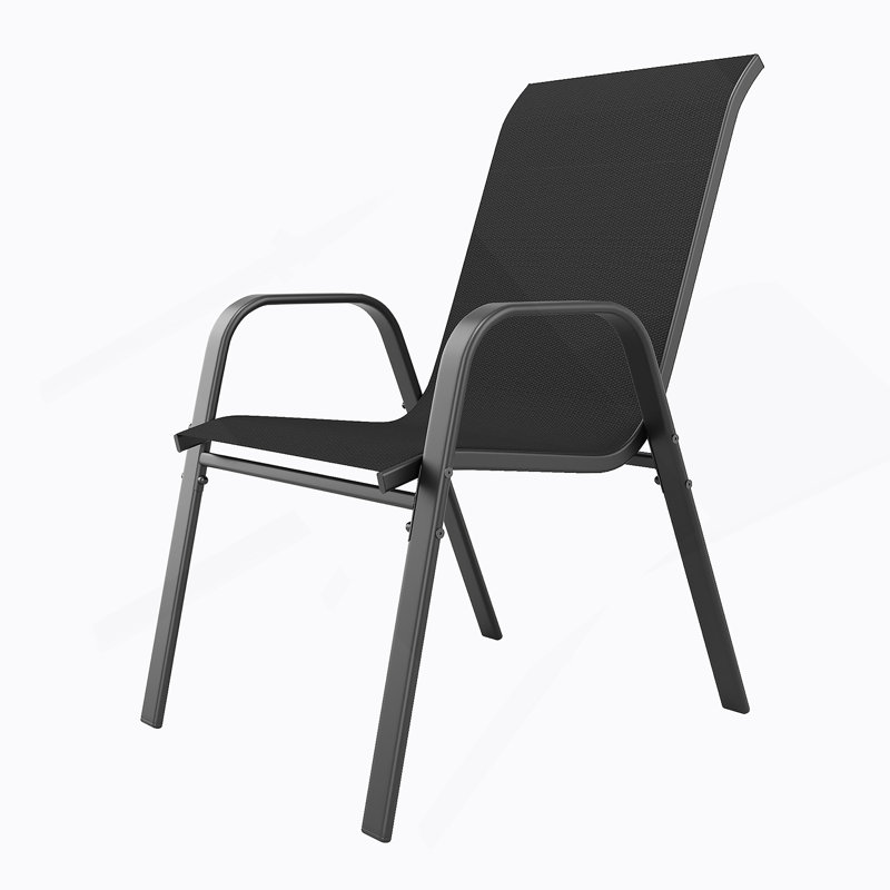 ENSEMBLE DE 4, CHAISE DE PORTE, JARDIN
