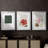 Divided Plot IV  -Custom Framed  Premium Print W Matt - 3 Pieces-458212961-458212963