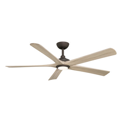 Ventilateur de plafond intelligent DEL 5CCT 56 "Seressa