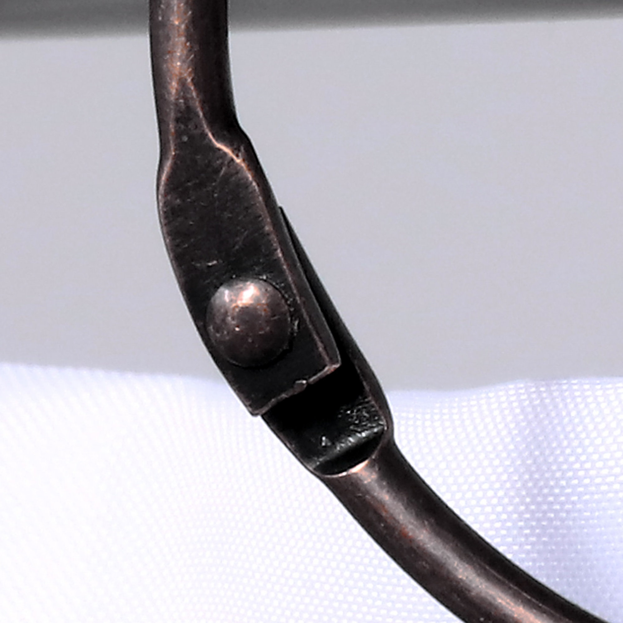Shower Curtain Hooks, Oil Rubbed Bronze