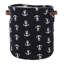 Panier de rangement en tissu Anchor