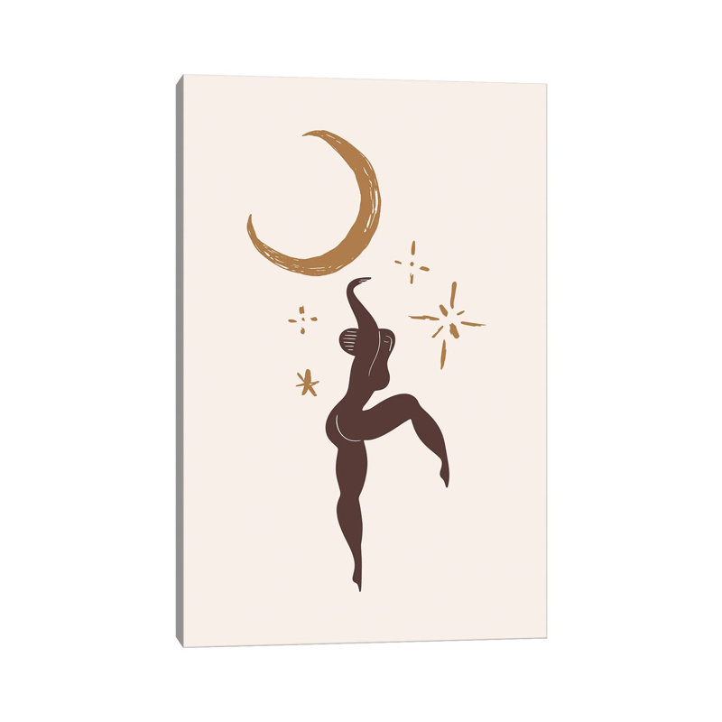 Zodiac Gymnast 1 Piece Wrapped Canvas Painting, 20.32 cm H x 30.48 cm W