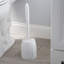Bath Bliss Plastic Toilet Brush And Holder