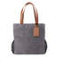 Wine Enthusiast 2-in-1 Waxed Canvas Pickleball Insulated 3-Bottle Wine Bag