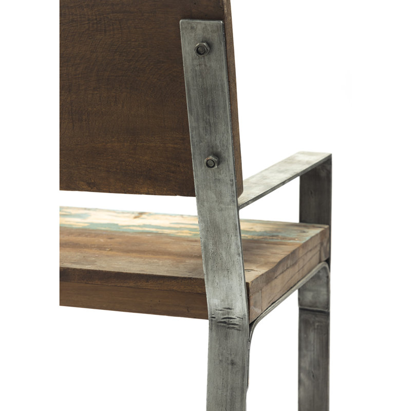 Chaise d'extérieur en bois récupéré Greenwich