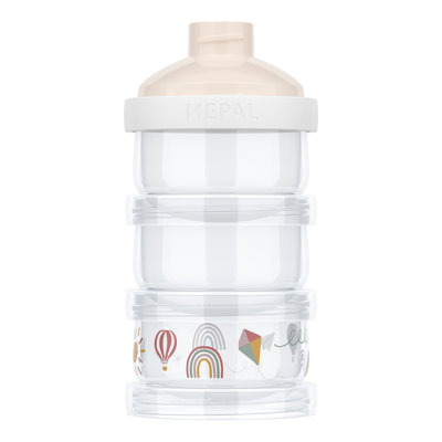 Mio Plastic Milk Powder Dispenser 360ml - Sunshine & Rainbow