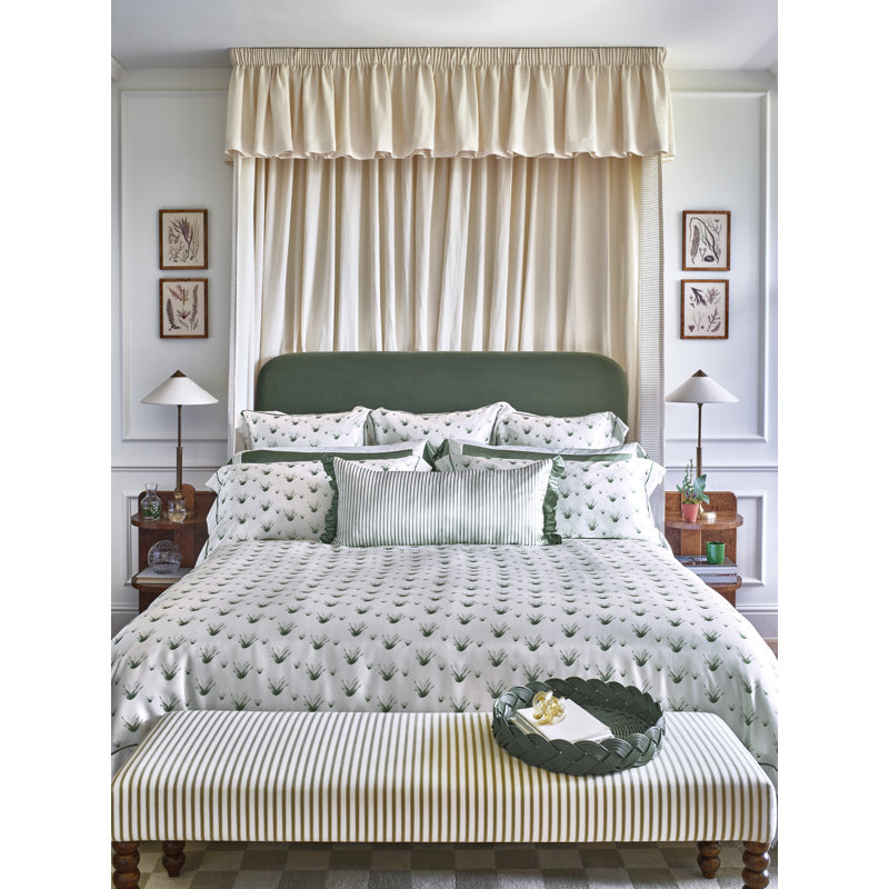 Silk Duvet Cover King 108"x96" Lily Of The Valley, Lily Of The Valley Silk Duvet Cover King