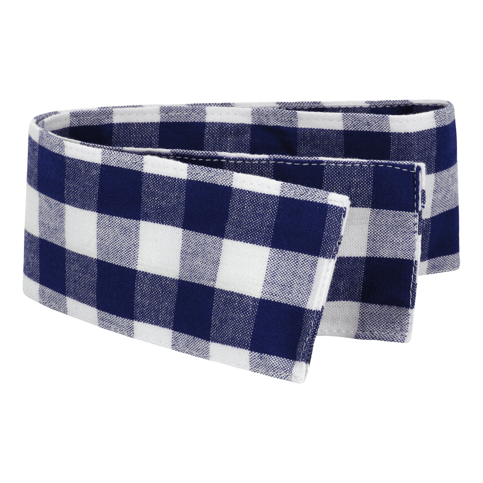 Alula Plaid Room Darkening Cotton Curtain Set, 50" W x 63" L, Navy Blue