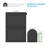 Oasis Locking Post Mount Drop Box Black-20257955