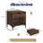 Nova 1-Drawer Nightstand-46543000