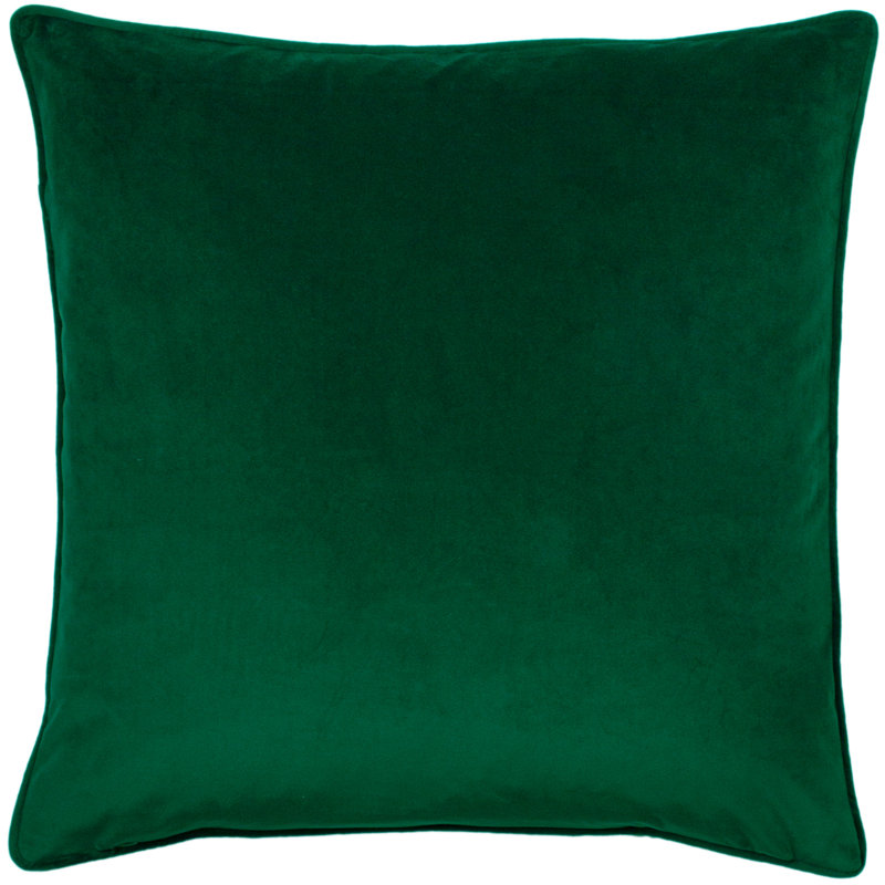 Saville Hortus Square Scatter Cushion, Emerald, Polyester/Polyfill