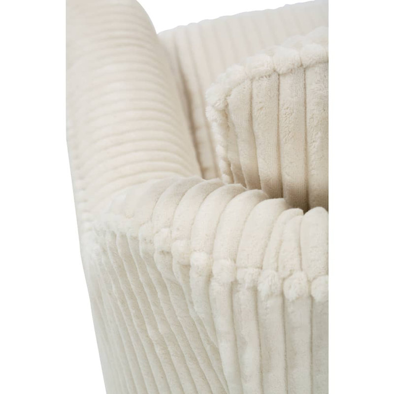 Hollins Swivel Chair, Natural Corduroy 