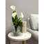 Modern Faux Floral with Calla Lilies and Succulents-455534031