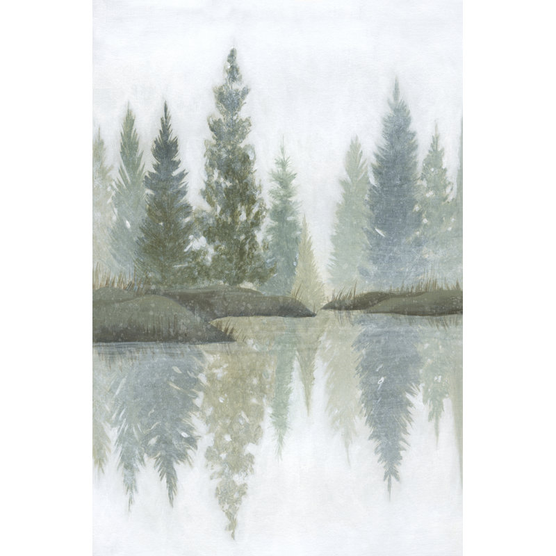 «Hazy Winter Reflections I» par Grace Popp, H 36 po x l 24 po
