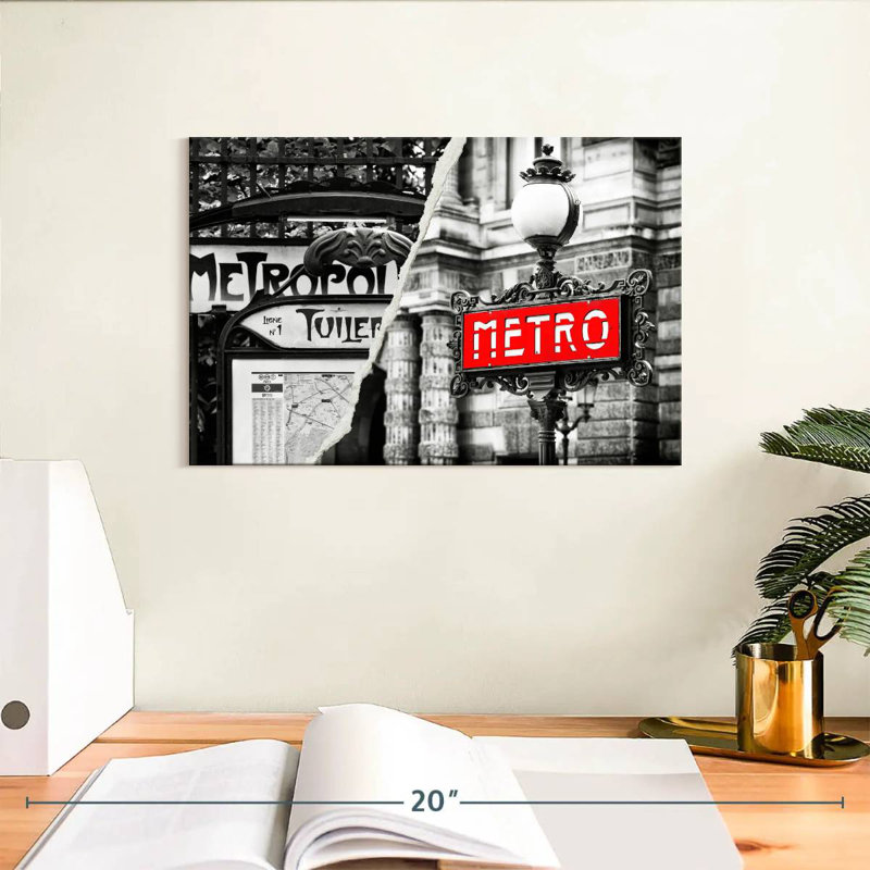 Sireci Paris Metro II, 8" H x 12" W