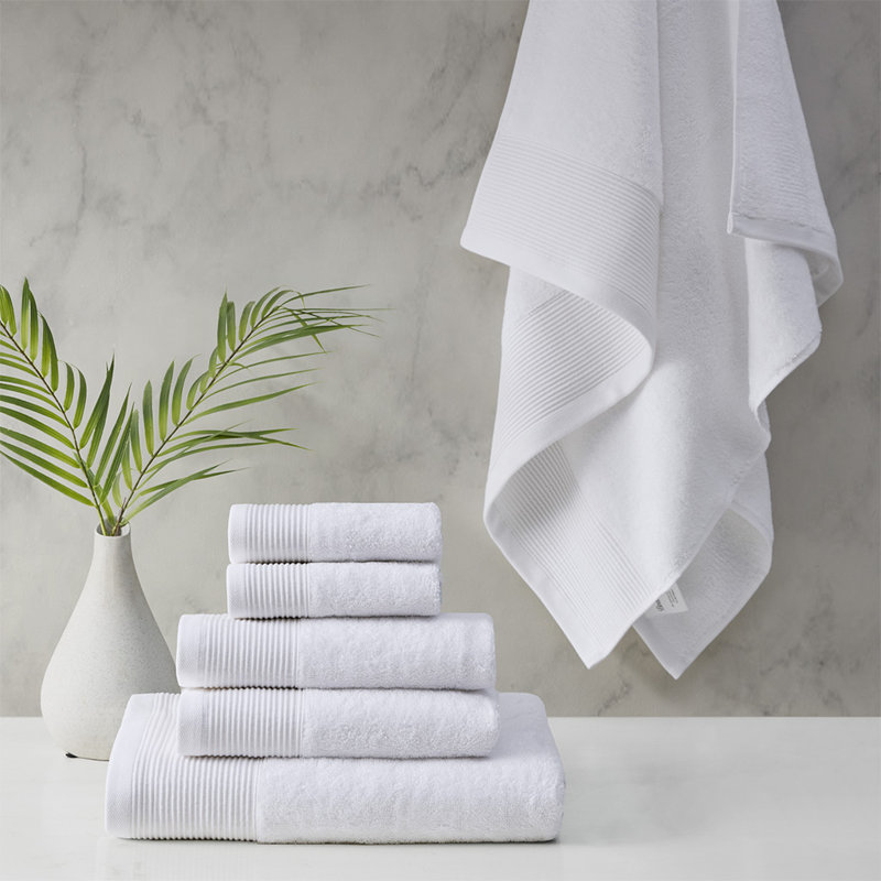 Serviette de bain, Blanc