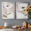 Summer Bloom I - Ensemble de 2 peintures sur toiles-1908990285-1908990273