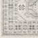 Tapis oriental gris clair / gris moyen / kaki Benelva