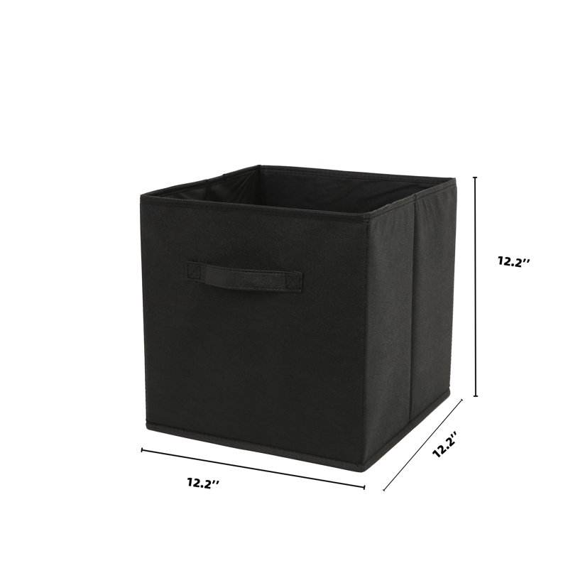 Collapsible Storage Bins, Black