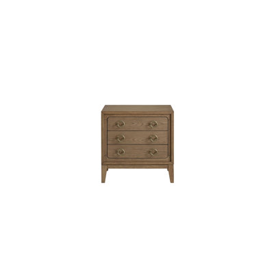 3 Drawer Nightstand With USB