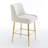 Tufted Velvet Counter Stool-356271182