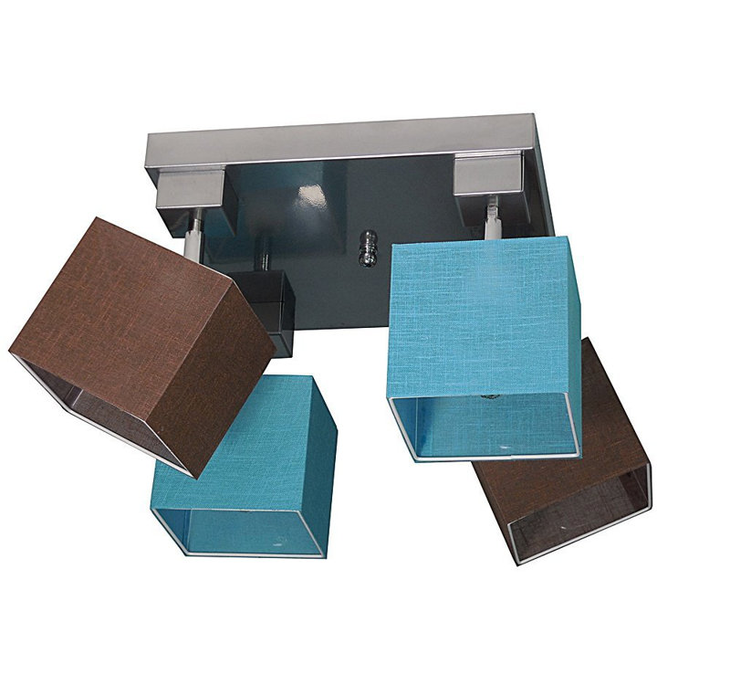 Partee Spotlight, Wenge, Turquoise and brown