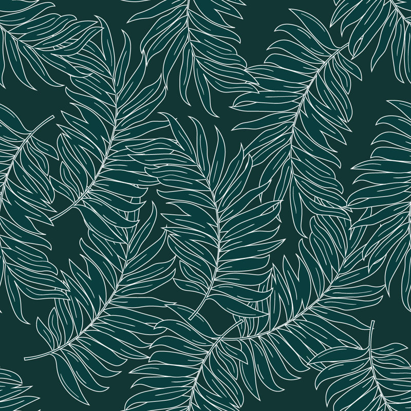 Cesca Floral Tile, 18.75" W x 2.08" L