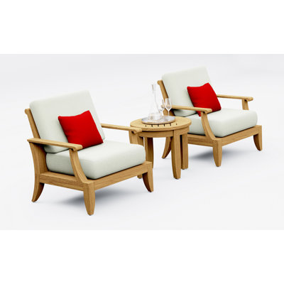 Lagos Outdoor 3 - Piece Conversation Set